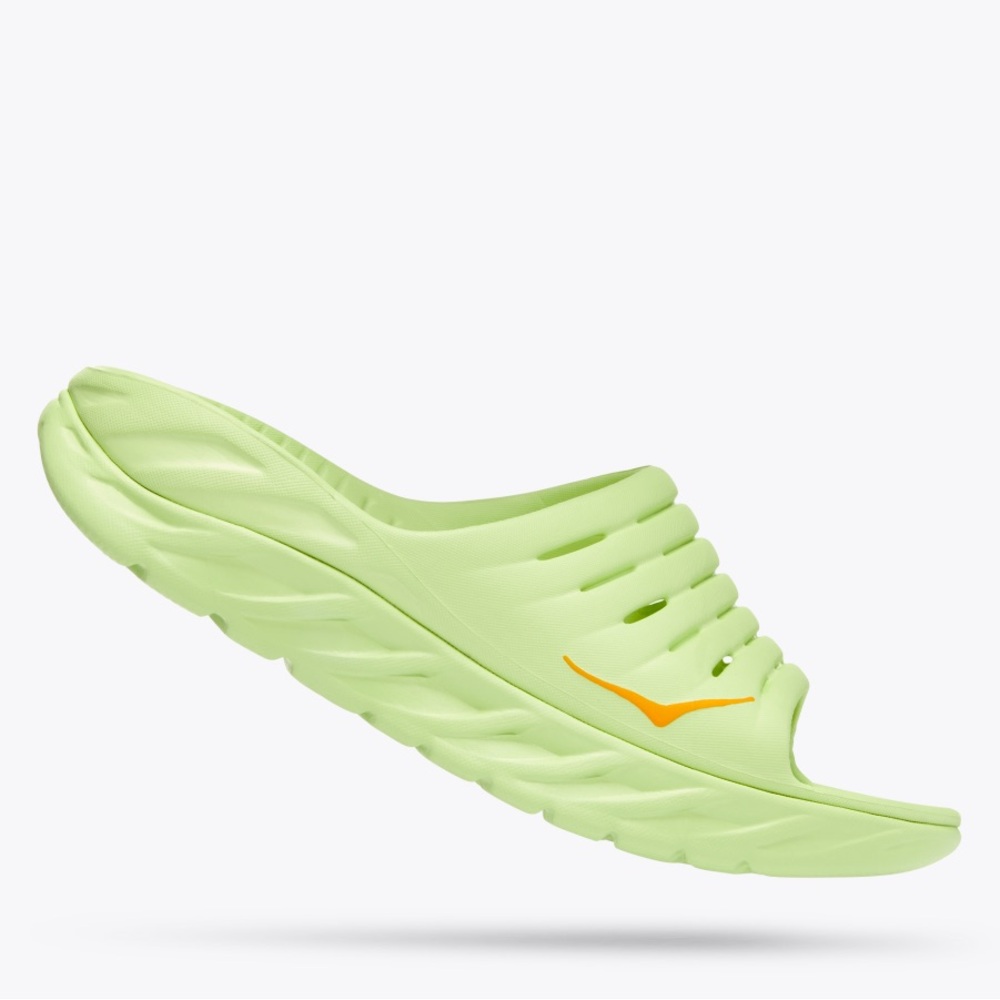 NWT Hoka Ora Recovery Orthopedic Slide Men’s Size 14 Butterfly/Radiant Yellow